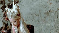 Hardcore lesbian threesome with toys 😍