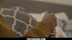 Foster Daughter Engages In Intimate Threesome Roleplay With Father-In-Law And Uncle