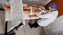 Nurse Applies Gel and Probes Patient Deeply