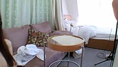 Miu Shinohara's Long Hair Sticks to Creampie