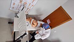 Gynecologist Fingers Patient's Ass And Pussy