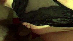 Mature mother-in-law milf orgasms while riding amateur cock