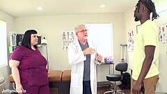 Chubby nurse loves BBC