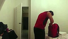 Hot Brazilian couple enjoys romantic evening