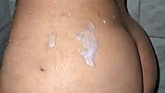 Check out this mature lady getting steamy in the shower, part 1