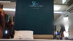 Brazilian Hotwife In Pantyhose Gets Anal Fingering And Big Black Cock On Bed