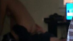 Cheating girlfriend caught riding hard on real hidden cam in college dorm