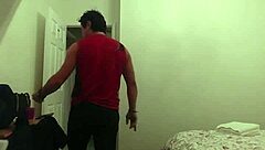 Hot Brazilian couple enjoys romantic evening