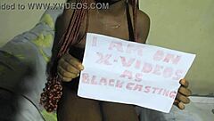 amateur girl verifies her tits with solo masturbation