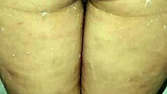 Mature woman enjoys squirting and anal in the shower