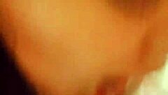 BBW wife sucks dick fresh out of the shower, are her big tits wet?