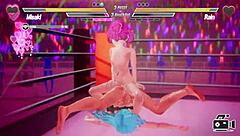 Lesbian Battle 2: Intense Pussy Sex Action