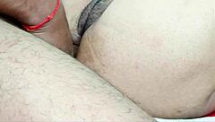 Sexual couple engages in tight anal sex with big ass