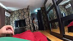 Milfycalla in yoga pants showing cameltoe and cumshots on downjackets preview