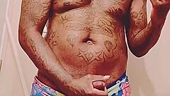 Black Dude Jizzes Before Sugar Mama