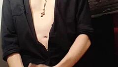 tutorial for masturbating in shirt with cum control