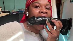 Ebony Teen Sucking Cock In Wet Shower Homemade Action