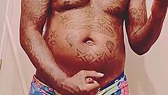 Black Dude Jizzes Before Sugar Mama