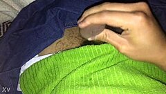 watch this young guy masturbate and ejaculate, amateurs style