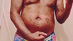 Black Dude Jizzes Before Sugar Mama