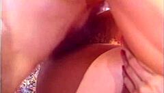 playmate of the month showcases trimmed pussy and big cock