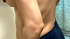 After my bath, i brushed teeth, then licked my soft nipples to make them erect 😍