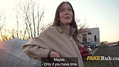 Curvy Spanish Girl Takes Money For Every Touch And Stroke!