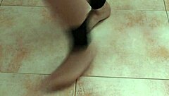 Sexy feet dancers perform enticing routines!