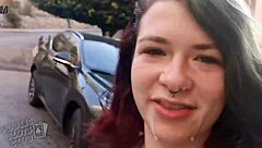 cum walk at night club with hardcore dancing