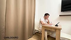 I feel so stressed with homework, but Kira Queen steps in to help me relax with intense blowjob and rough doggystyle. Full video by Carlo Duro brings all the orgasmic relief!