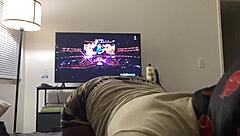 she said i can fuck her if i eat her pussy first, so i licked her big ass and bent her over for my big black cock