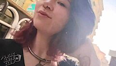 cum walk at night club with hardcore dancing