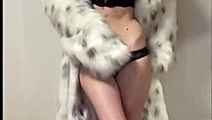 Elza Kom Dances Seductively in Lingerie Before Sucking Cock