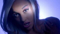 ariana grande shows her cute tongue in sexy focus 😍