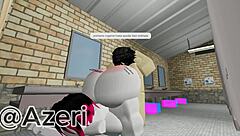 Me follo a mi amiga en un baño público