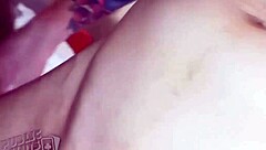 cum walk at night club with hardcore dancing