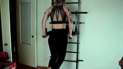 Workout session ends with intense cardio alternative