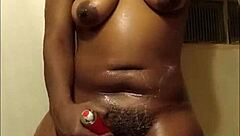 drippy thicklys enjoys wet shower play