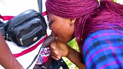 Horny African BBW Wife Meets Monster Cock!