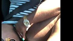 hardcore car sex rips clothes off milf's big tits