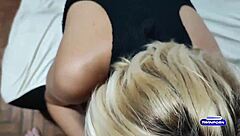 Black guy fucks the guy's wife hard!