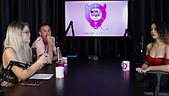 ficou mais safada e atrevida a casa de swing respeita mais fez suruba foi machucada em uma grava��o e a fam�lia - charllottye sheer red