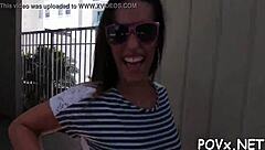 Why Settle For Cute Teen Blowjob When Rough POV Sex Awaits?