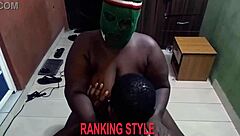 Curvy Blonde BBW Deepthroats Cock with Buttplug Before Intense Assfucking in Homemade Scene