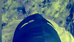 Receiving pussy licks with golden shower and squirt drinking