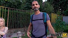 Cuckold Watches Girlfriend Fucked Blindfolded