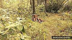 Former Mate Eats BBW Bush Outdoors