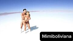 I got a creampie in the biggest salt desert, it was amazing!