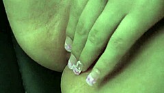 Hot Brunette Esperanza Diaz Rides Wand