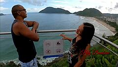 I couldn't resist that big cock bulge from my coworker Alex Lima with Paty Bumbum.